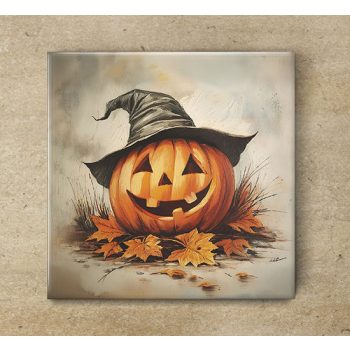 Halloween szellem dekorcsempe