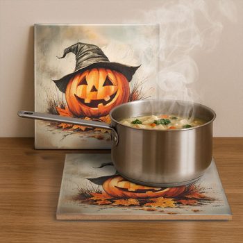 Halloween szellem dekorcsempe