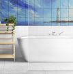 Ceramic tile mural - lighthouse
