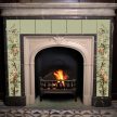 Borghese - dekorációs kandalló  csempe