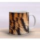 Pacock feather mug