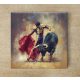 Spanish bullfighter - ceramic tile trivet