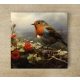 Ceramic tile mural - birds -rusty tail 