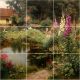 Grandmother's garden - kitchen tiles