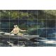 Casting - ceramic tile mural
