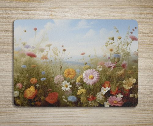 Cutting board - wild flowers