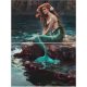 Ceramic tile mural - Little Mermaid