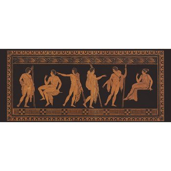 Antik görög mintás bögre