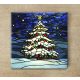 Christmas tree - tile trivet