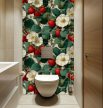 Ceramic tile mural - strawberry