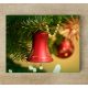 Edényalátét csempe - Karácsonyfadísz - csengő 