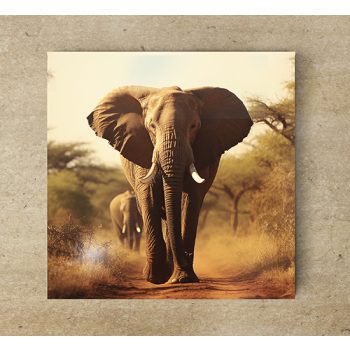 Tile mural - wildlife -giraffe 