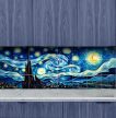 Ceramic tile mural - Van Gogh: Starry night 