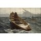 Fog warning - ceramic tile mural