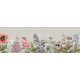Vintage virágok - mozaik csempe (180x60cm)