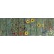 Gustav Klimt: Falusi kert napraforgókkal - Mozaik csempe (136x45 cm)