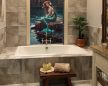 Ceramic tile mural - Little Mermaid