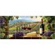 Ceramic tile mural - drink - Wine tasting table 