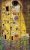 Ceramic tile mural - Klimt: The kiss -