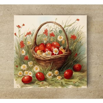 Easter eggs - tile trivet
