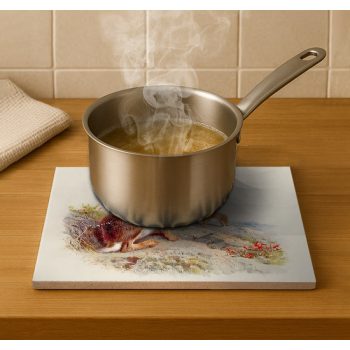 Tile mural - wildlife -rabbit III. 