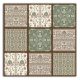 Ceramic tile mural - motif - vintage mosaic  