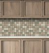 Ceramic tile mural - motif - vintage mosaic  