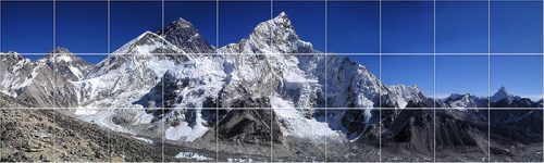 Mount Everest mozaik csempe beltéri falfelületre