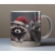 Santa Raccoon mug