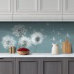 Ceramic tile mural - Butterfly and dandelion 