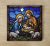 Ceramic tile mural - The adoration of the shepherds 