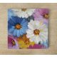 Colorfull Daisy - ceramic tile trivet