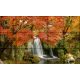 Ceramic tile mural - forest and waterfall 