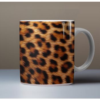 Pacock feather mug