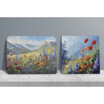 Wild flowers - kitchen set