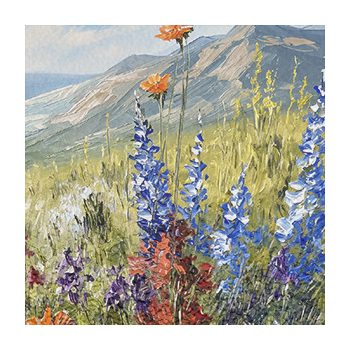 Wild flowers - kitchen set