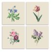 Set of tiles - flowers 
