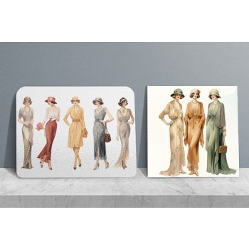 1920 fashion - kitchen set