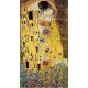 Ceramic tile mural - Klimt: The kiss -