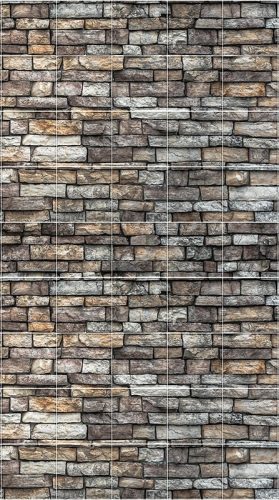 Kőfal - mozaik csempe (180x100cm)