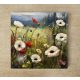 Wild flowers IV - ceramic tile trivet