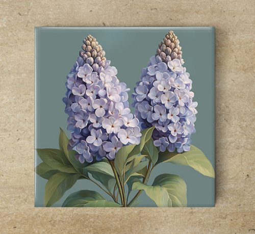 Lilac - ceramic tile trivet