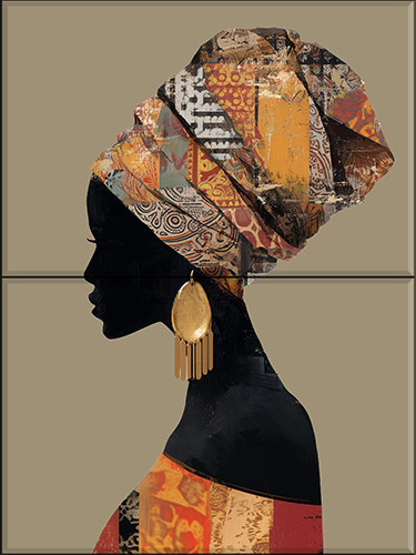 Tile mural - Peoples of Africa II. 