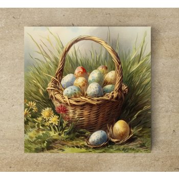 Easter eggs - tile trivet