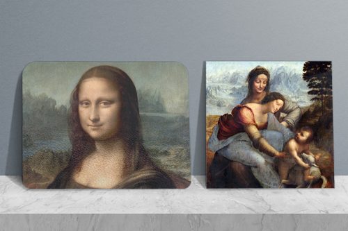 Da Vinci festményes konyhai szett
