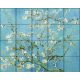 Ceramic tile mural - Van Gogh: Almond Blossom 