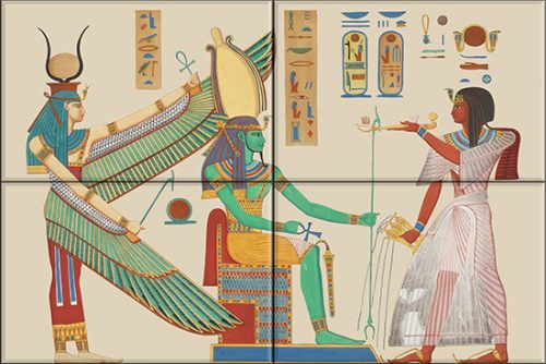 Tile mural - Egyptian -II. 