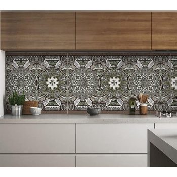 Ceramic tile mural - villes anciennes