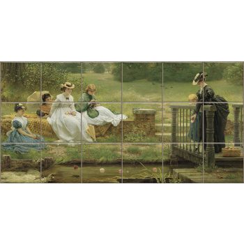 Ceramic tile mural - Luck 