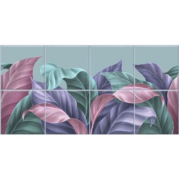 stilizalt-levelmintas-dekorcsempe-puder-szinek